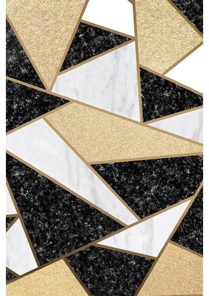 Kaymaz Dot Taban Yıkanabilir Dijital Baskı Üçgen Desenli Salon Halısı 80 x 100 fiyatları