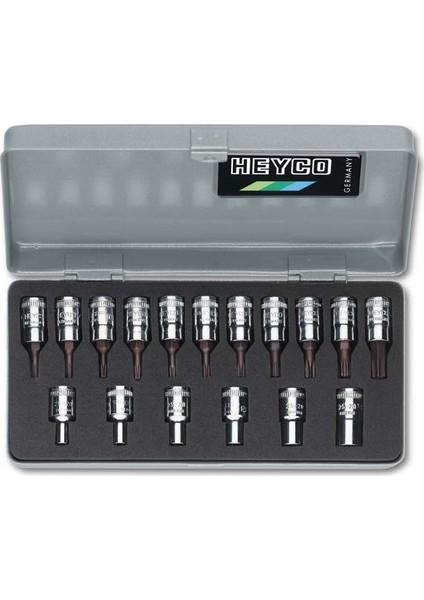 "heyco Lokmalı Torx Takımı 1/4"""