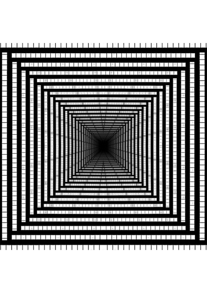 Kaymaz Dot Taban Yıkanabilir Dijital Baskı Üç Boyutlu Desenli Mutfak Halısı 200 x 300