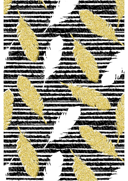 Kaymaz Dot Taban Yıkanabilir Dijital Baskı Gold Beyaz Tüy Desenli Salon Halısı 80 x 100