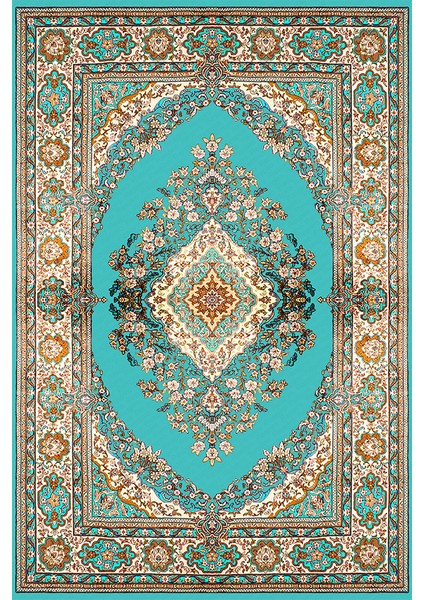 Kaymaz Dot Taban Yıkanabilir Dijital Baskı Modern Osmanlı Desenli Salon Halısı 80 x 100 fiyatları