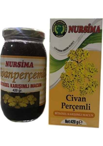 Civanperçemli Bitkisel Karışımlı Macun 420 Gram