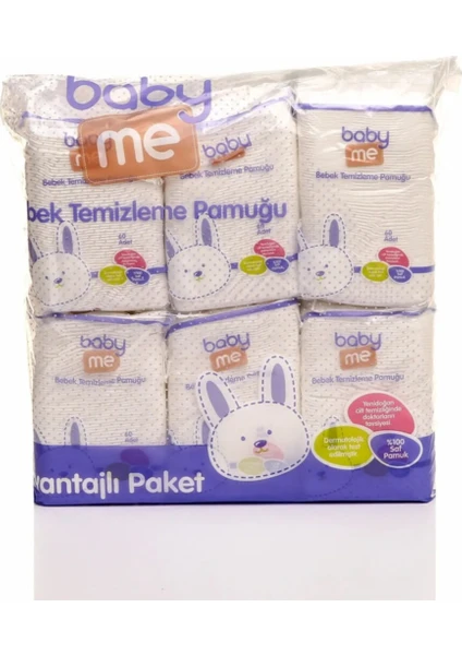 Bebek Temizleme Pamuğu