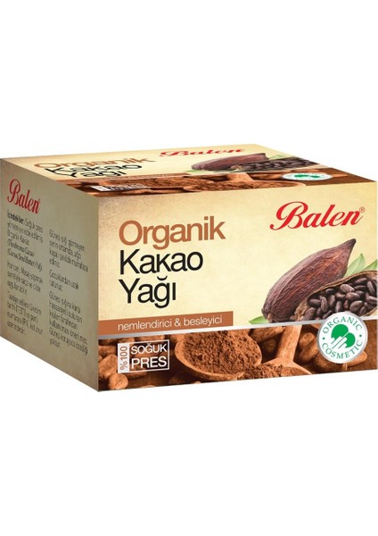 Organik Kakao Yağı 50 ml