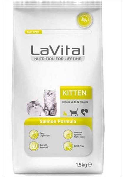 Somonlu Yavru Kedi Maması 1.5 kg