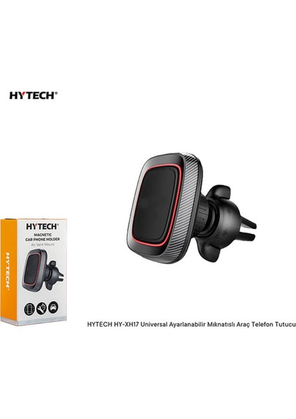 HY-XH17 Universal Ayarlanabilir Mıknatıslı Araç Telefon Tutucu-Siyah modelleri