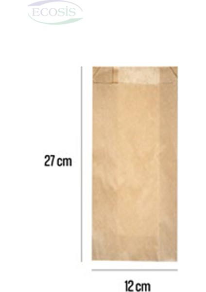 12*27*7 cm Kraft Kese Kağıdı