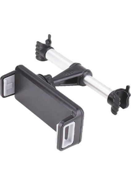 Universal Araç Koltuk Arkası Tablet Tutucu 360 Döner 4.7"-129"