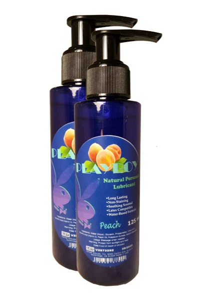 Peach Flavor Natural Personal Lubricant 125 ml Şeftali Aromalı Jel 2 Adet