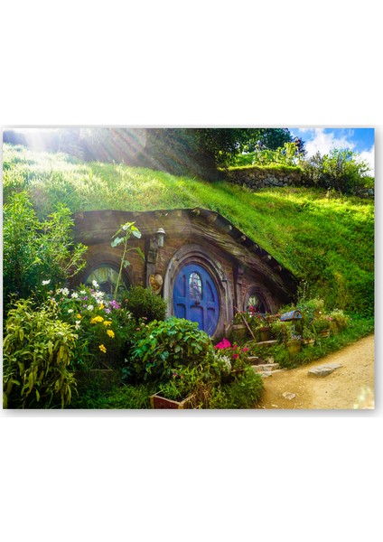 Ahşap Tablo Hobbit Evi ve Bahçesi