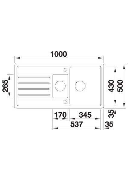 Legra 6s Antracıte Eviye 522207