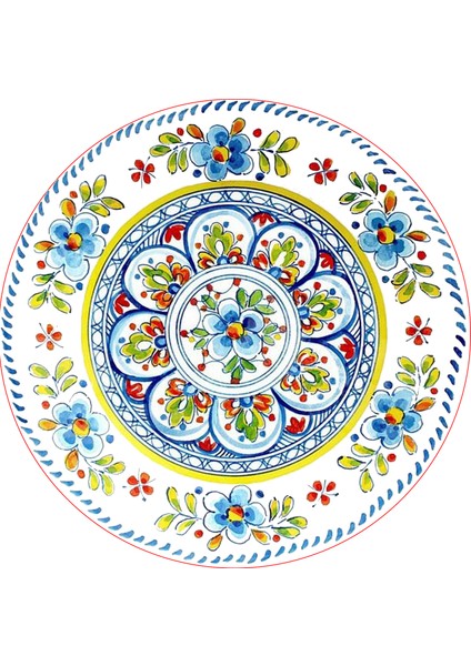Yuvarlak Çini Sticker (10X10 Cm)