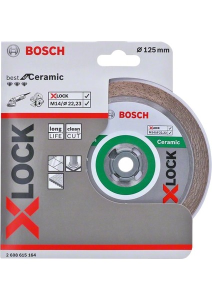 - X-Lock - Best Serisi Seramik Için, Elmas Kesme Diski 125 mm fiyatları