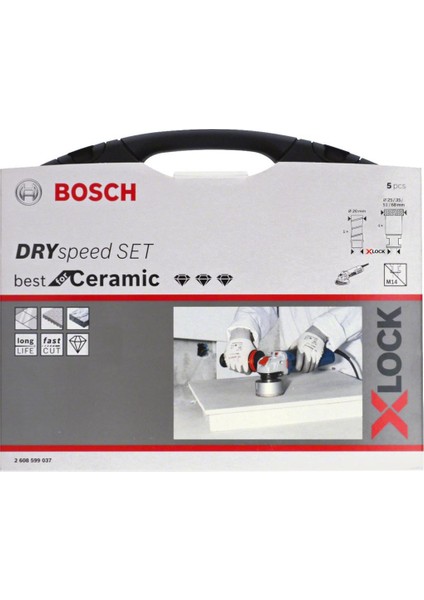 - X-Lock - Best Serisi, Taşlama Için Seramik Kuru Elmas Delici ve Elmas Parmak Freze Uçlu 5 Parça Set fiyatları