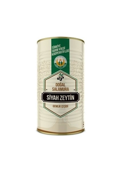 Tarım Kredi Yağlı Salamura Siyah Zeytin -S- 1000 gr