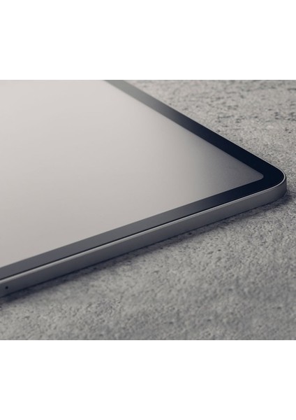 Apple iPad Pro 10.5 (2017 A1701/A1709/A1852) Tam Kaplayan Temperli Cam Ekran Koruyucu Seramik