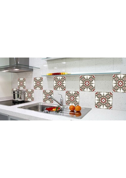 Çini Desenli Fayans ve Karo Stickerı