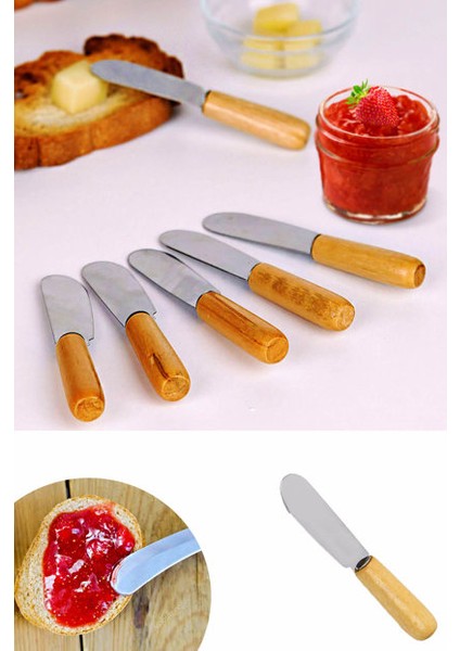 Bambu Saplı Tereyağ/reçel Bıçağı