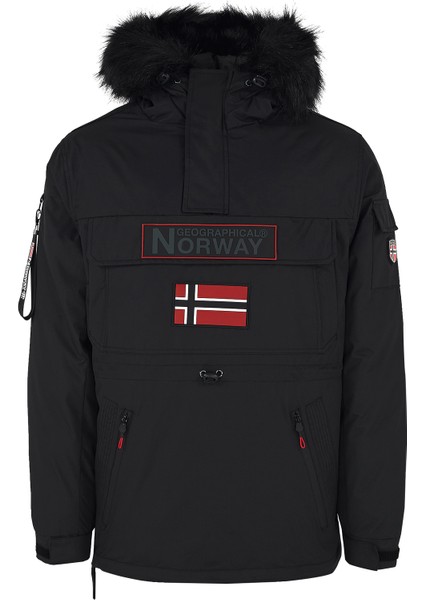 Norway Geographical Kapüşonlu Soğuğa Dayanıklı Outdoor Parka Erkek Parka Bruno N