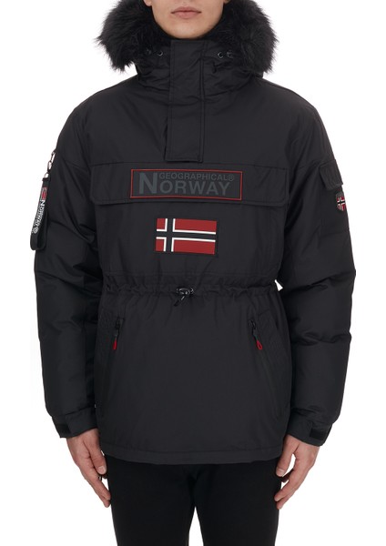 Norway Geographical Kapüşonlu Soğuğa Dayanıklı Outdoor Parka Erkek Parka Bruno N