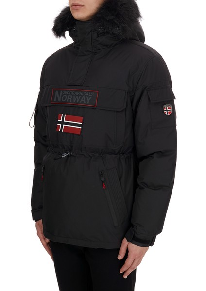 Norway Geographical Kapüşonlu Soğuğa Dayanıklı Outdoor Parka Erkek Parka Bruno N