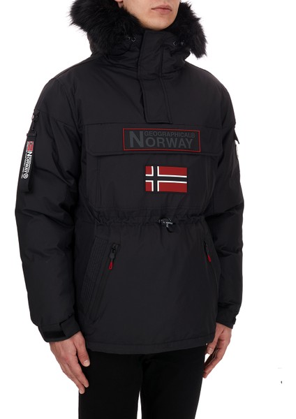 Norway Geographical Kapüşonlu Soğuğa Dayanıklı Outdoor Parka Erkek Parka Bruno N