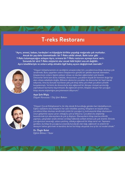Düşyeri T-Reks Restoranı - Aytuna Dirican modelleri