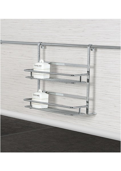 Lüks İkili Küçük Krom Baharatlık S4029