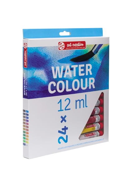 Artcreation Water Colour Tüp Sulu Boya Seti 24 Renk