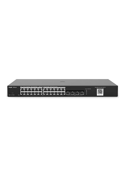 Reyee RG-NBS3100-24GT4SFP-P 24 Port Gigabit Ethernet , 4 SFP , Yönetilebilir ,Poe ,  Switch