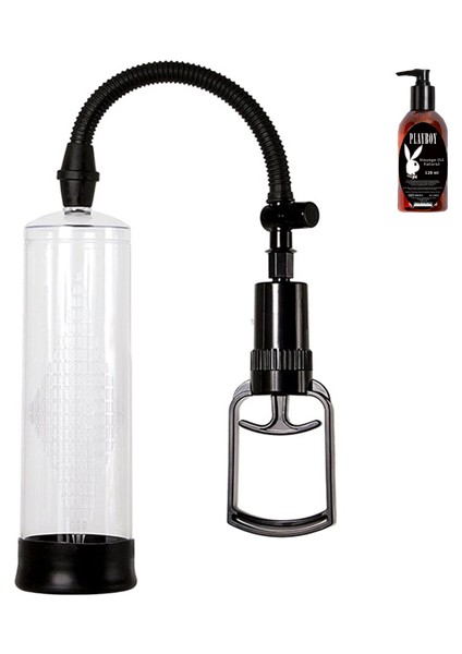 Güçlü Penis Pompası ve Playboy Masaj Yağı