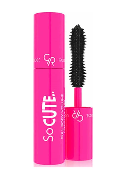 Golden Rose So Cute Full Body Volume Length & Curl Mascara - Black - Mini Maskara - 8691190965853