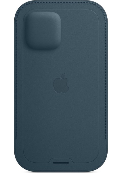 iPhone 12 - 12 Pro Deri Zarf Kılıf MagSafe Baltık Mavisi - MHYD3ZM/A