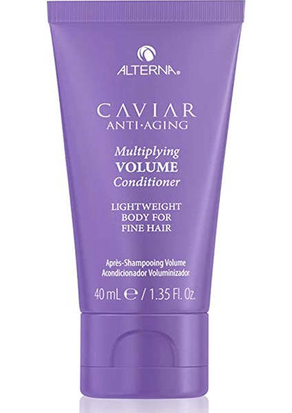 Hacim Saç Kremi 40ML. Caviar Multiplying Volume Conditioner