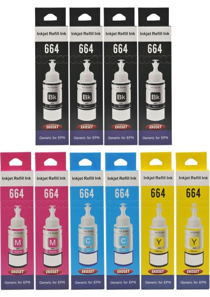 L3050 L3060 L3070 L1300 Uyumlu Mürekkep Renkli 70 ml 10 Adet fiyatları