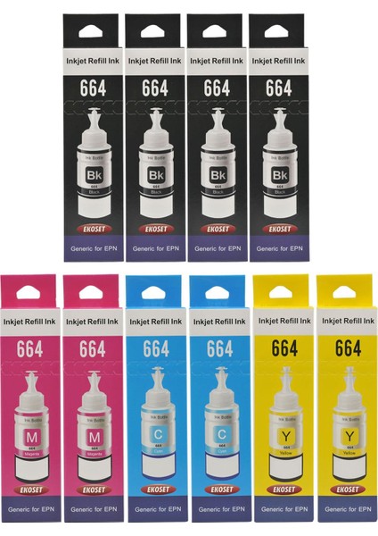 L3050 L3060 L3070 L1300 Uyumlu Mürekkep Renkli 70 ml 10 Adet fırsatları