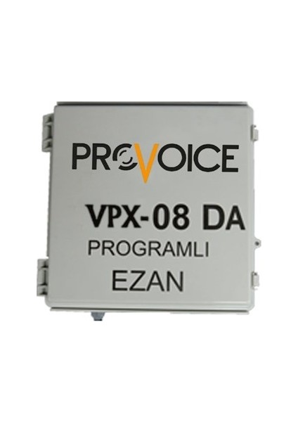 VPX-08 DA Güneş Panelli Akülü Ezan Saati