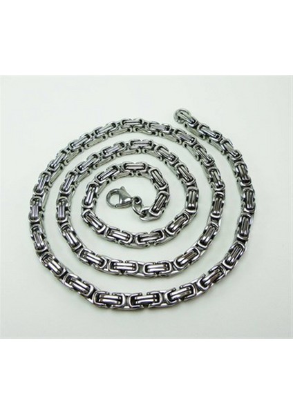 Erkek Çelik Kral Zincir Kolye Bileklik Set modelleri