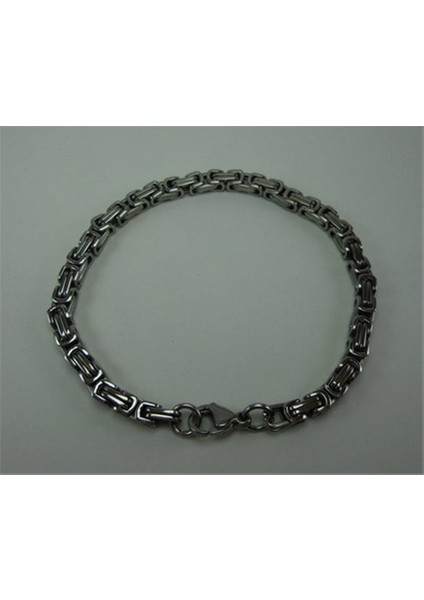 Erkek Çelik Kral Zincir Kolye Bileklik Set fırsatları