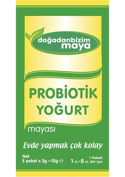 Doğadan Bizim Probiyotik Yoğurt Mayası 5 gr