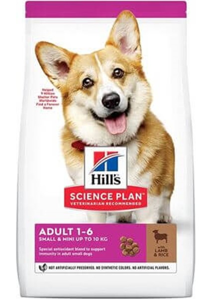 Small Mini Kuzulu Pirinçli Yetişkin Köpek Maması 1.5 kg