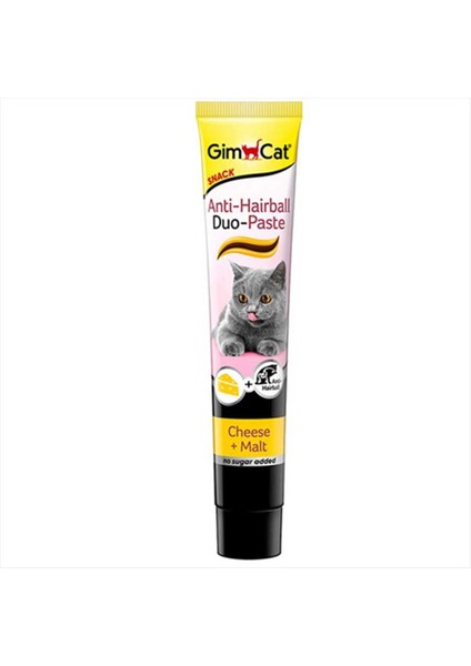 Kediler Için Anti-Hairball Peynirli Malt 50 gr