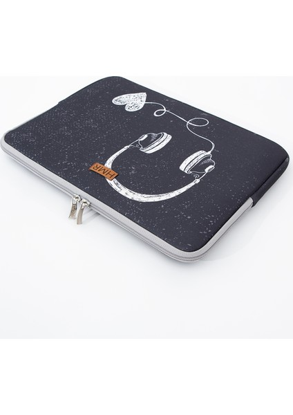 Easy Case 15" Laptop Çantası Notebook Kılıfı Music New
