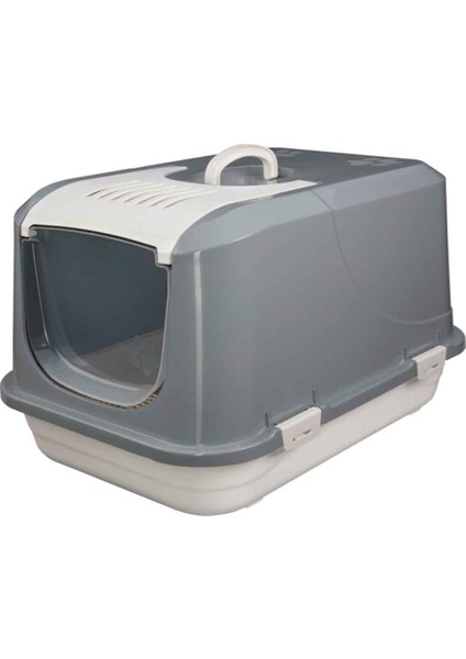 Kapalı Kedi Tuvaleti L Gri