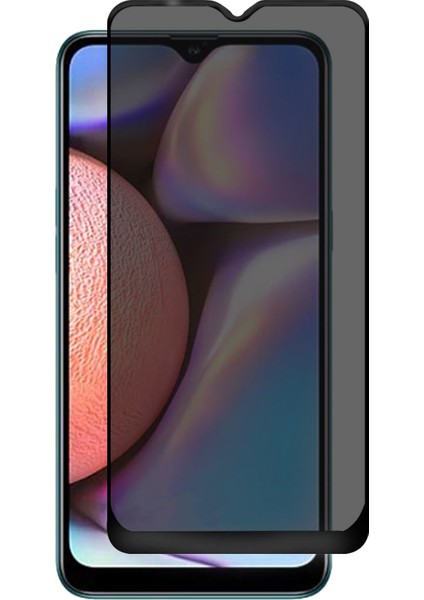 Samsung Galaxy A10S Gizlilik Korumalı Cam Ekran Koruyucu
