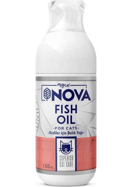 Nova Kediler İçin Balık Yağı 150 ml