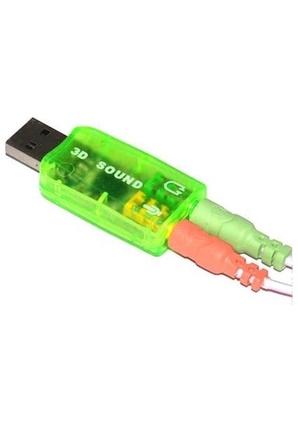 PLH-112 USB Ses Kartı Yeşil