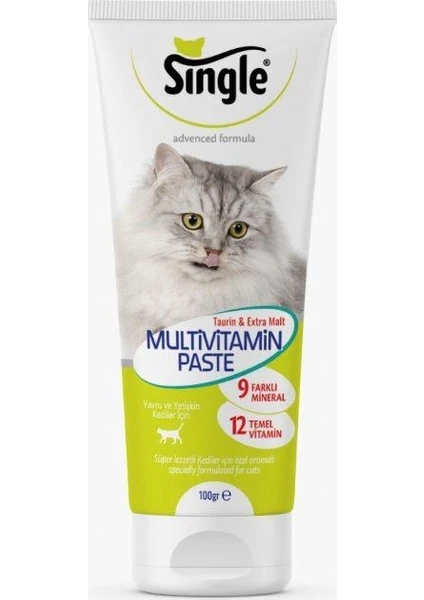 Kedi Multivitamin Içerikli Macun 100 gr