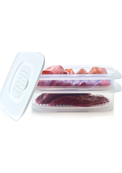 Serin Serin Buzdolabı Saklama Kabı 4'lü Set