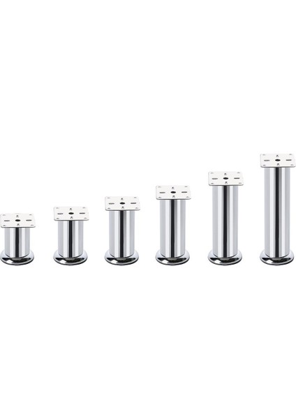 Metal Mobilya Ayak 10 cm Krom Metal Bingolu Ø42 Çap fiyatları